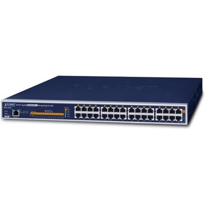 Planet UPOE-1600G Managed Gigabit Ethernet Switch - 16 Ports 600W PoE - Blau Planet UPOE-1600G Managed Gigabit Ethernet Switch - 16 Ports 600W PoE - Blau