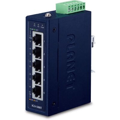 Planet IGS-500T Netzwerkswitch - 5-Port Gigabit Ethernet Planet IGS-500T Netzwerkswitch - 5-Port Gigabit Ethernet