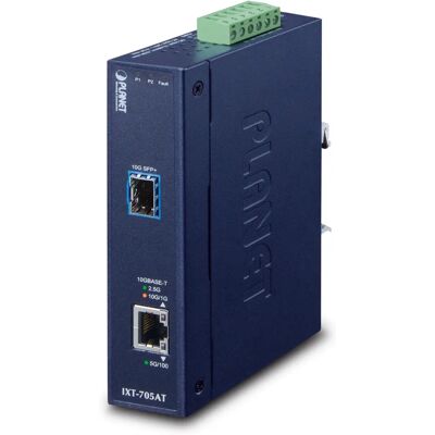 Convertidor de medios de red Planet IXT-705AT - Azul Convertidor de medios de red Planet IXT-705AT - Azul