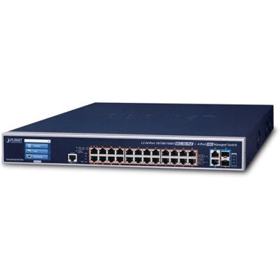 PLANET - GS-6320-24UP2T2XV - 24-Port 10/100/1000 - Managed L3 Switch PLANET - GS-6320-24UP2T2XV - 24-Port 10/100/1000 - Managed L3 Switch