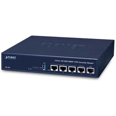 Planet VR-100 Dual-WAN Router - Nätverkssäkerhet & Gigabit Ethernet Planet VR-100 Dual-WAN Router - Nätverkssäkerhet & Gigabit Ethernet