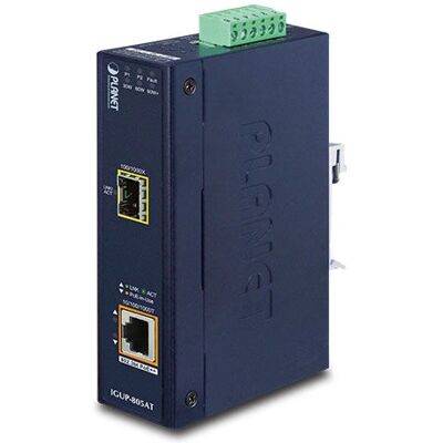 Convertidor de medios Gigabit Planet IGUP-805AT - Azul Convertidor de medios Gigabit Planet IGUP-805AT - Azul