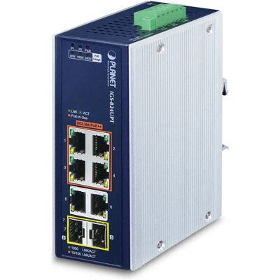 PLANET IP30 Industrieller 4-Port Gigabit Ethernet PoE Switch PLANET IP30 Industrieller 4-Port Gigabit Ethernet PoE Switch