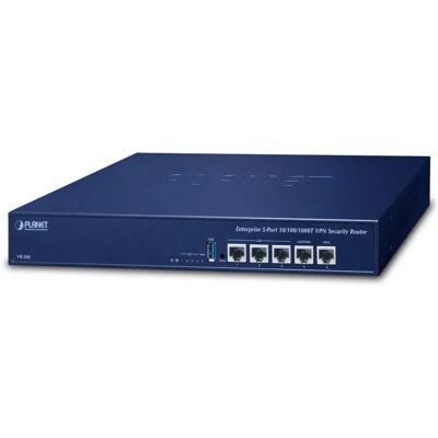 PLANET Enterprise 5-Port Kabelrouter - Gigabit Ethernet, Blau PLANET Enterprise 5-Port Kabelrouter - Gigabit Ethernet, Blau