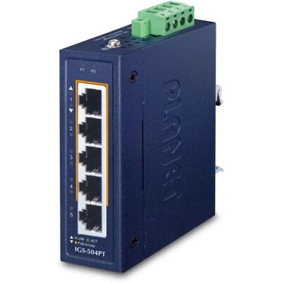 Planet IP30 4-Port Gigabit Ethernet Switch - Switch Planet IP30 4-Port Gigabit Ethernet Switch - Switch