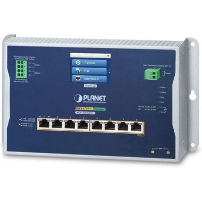 PLANET Managed Switch IPv6/IPv4 8-Port - Nätverksswitch PLANET Managed Switch IPv6/IPv4 8-Port - Nätverksswitch