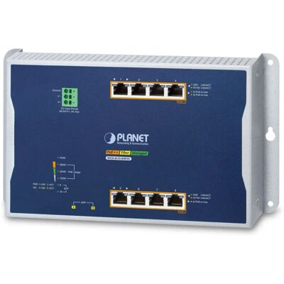 PLANET IP30 - Managed IPv6/IPv4 4-Port Switch L2/L2+ PoE PLANET IP30 - Managed IPv6/IPv4 4-Port Switch L2/L2+ PoE