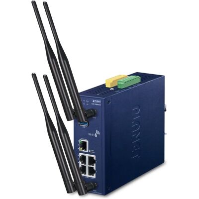 PLANET IAP-2400AX Trådlös Accesspunkt - Industriell Antenn PLANET IAP-2400AX Trådlös Accesspunkt - Industriell Antenn
