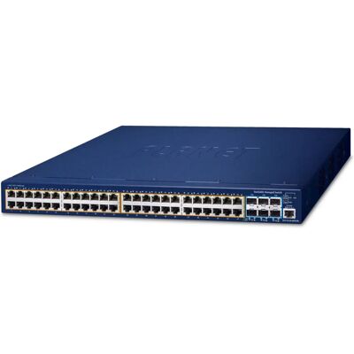 Planet SGS-6310-48P6XR Managed L3 Gigabit Ethernet Switch - Blau Planet SGS-6310-48P6XR Managed L3 Gigabit Ethernet Switch - Blau