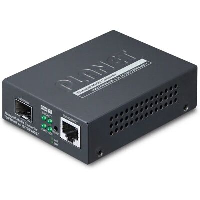 Planet Web/SNMP Network Media Converter - Black - Gigabit Planet Web/SNMP Network Media Converter - Black - Gigabit