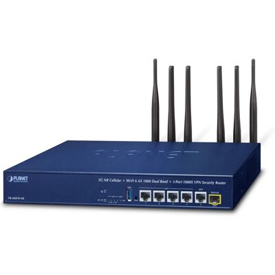 PLANET - PLANET 5G NR Cellular + Wi-Fi 6 - Blå - router PLANET - PLANET 5G NR Cellular + Wi-Fi 6 - Blå - router