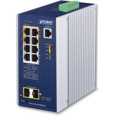 Planet IGS-4215-4UP4T2S Managed L2/L4 Gigabit Ethernet Switch - Netzwerk Switch Planet IGS-4215-4UP4T2S Managed L2/L4 Gigabit Ethernet Switch - Netzwerk Switch