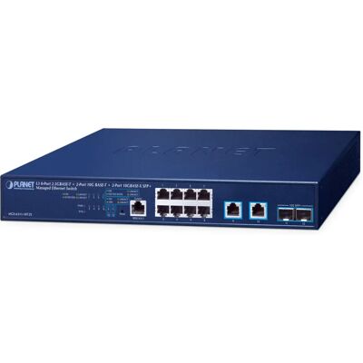 Planet MGS-6311-10T2X Managed Layer 3 Switch - 8 Ports 2.5GBASE-T, 10G Ethernet, Rack 1U Planet MGS-6311-10T2X Managed Layer 3 Switch - 8 Ports 2.5GBASE-T, 10G Ethernet, Rack 1U