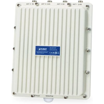 Planet IP67 Wi-Fi 6 802.11ax, Dubbla 2400 Mbit/s Aluminium PoE Access Point Planet IP67 Wi-Fi 6 802.11ax, Dubbla 2400 Mbit/s Aluminium PoE Access Point