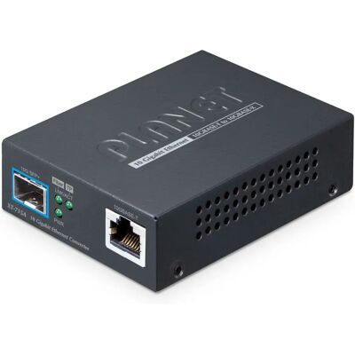 Convertisseur de médias PLANET 10GBASE-T à 10GBASE-X SFP+ - Cuivre - Noir - Publicité Convertisseur de médias PLANET 10GBASE-T à 10GBASE-X SFP+ - Cuivre - Noir - Publicité