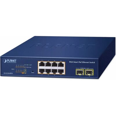 Planet 8-Port Ethernet Gigabit - Switch Géré L2 - Publicité Planet 8-Port Ethernet Gigabit - Switch Géré L2 - Publicité