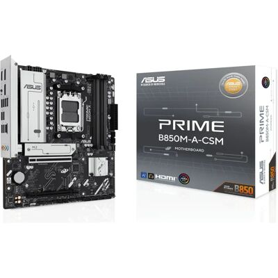ASUS Prime B850M-A AMD B850 Socket AM5 Micro ATX - Moederbord ASUS Prime B850M-A AMD B850 Socket AM5 Micro ATX - Moederbord