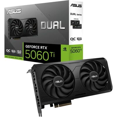 ASUS GeForce RTX 5060 Ti EVO OC - 16GB GDDR7 - Carte graphique haute performance ASUS GeForce RTX 5060 Ti EVO OC - 16GB GDDR7 - Carte graphique haute performance