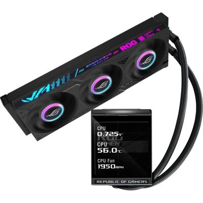 ASUS - ROG Strix LC IV 360 ARGB LCD - 12 cm ASUS - ROG Strix LC IV 360 ARGB LCD - 12 cm