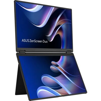 ASUS - ZenScreen Duo MB14FCD - Noir - 14" - Moniteur portable - Publicité ASUS - ZenScreen Duo MB14FCD - Noir - 14" - Moniteur portable - Publicité