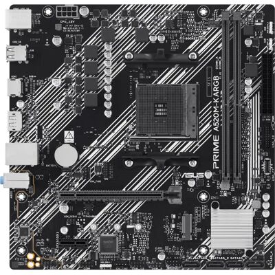 ASUS - PRIME A520M-K ARGB - Socket AM4 - Μητρική κάρτα ASUS - PRIME A520M-K ARGB - Socket AM4 - Μητρική κάρτα