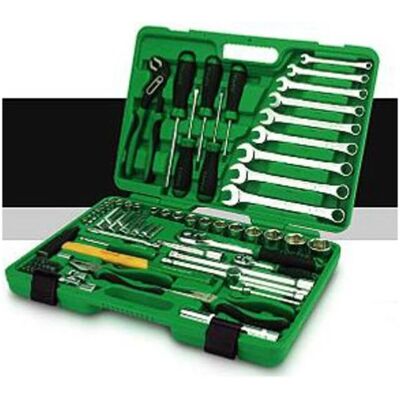TOPTUL Tool Kit - 80-Piece Socket Set for Professionals TOPTUL Tool Kit - 80-Piece Socket Set for Professionals