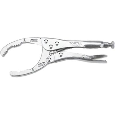 TOPTUL Oil Filter Pliers - Heavy Duty Chrome-Vanadium TOPTUL Oil Filter Pliers - Heavy Duty Chrome-Vanadium