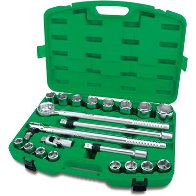 TOPTUL 3/4 inch 21 Piece Socket Wrench Set TOPTUL 3/4 inch 21 Piece Socket Wrench Set