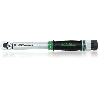 Chave de torque TOPTUL - 6-30 Nm, 350mm, Pegador ergonômico Chave de torque TOPTUL - 6-30 Nm, 350mm, Pegador ergonômico