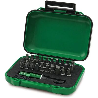 TOPTUL GABW3102 Socket Wrench Set - 31-Piece, Hex, Phillips, Pozidriv, Torx TOPTUL GABW3102 Socket Wrench Set - 31-Piece, Hex, Phillips, Pozidriv, Torx