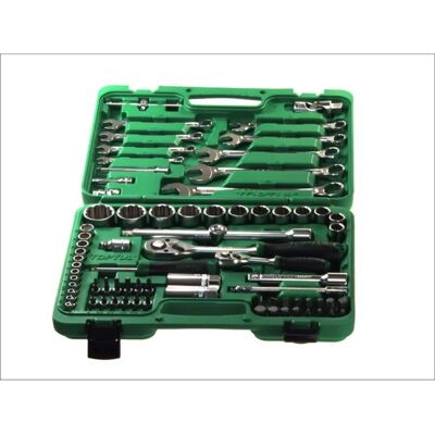 Kit d'outils TOPTUL 82 pièces - Jeu de douilles 12 pans Kit d'outils TOPTUL 82 pièces - Jeu de douilles 12 pans