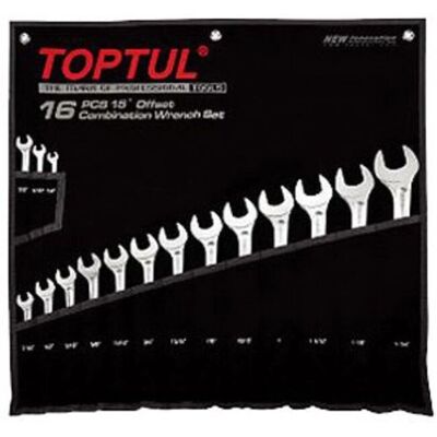 Set de clés à douille TOPTUL 16 pcs Set de clés à douille TOPTUL 16 pcs