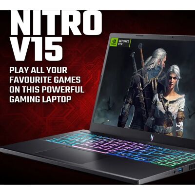 Acer - Nitro V 15 - Ryzen 5 150 - RTX 5060 - Laptop Acer - Nitro V 15 - Ryzen 5 150 - RTX 5060 - Laptop