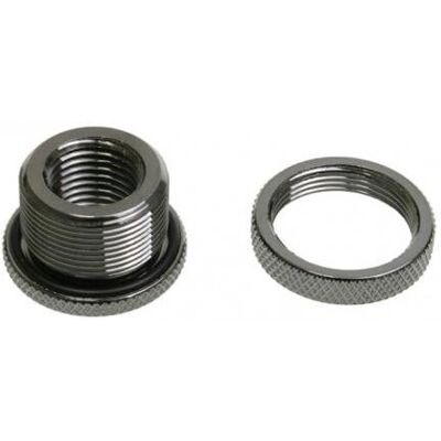 Bitspower Wasser-Einfüllöffnung 1/4" - Schwarz Nickel Messing Bitspower Wasser-Einfüllöffnung 1/4" - Schwarz Nickel Messing