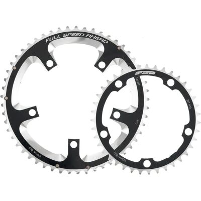 FSA Super Type Rd Double N10-11 Chainring - 53t 10/11 Speed Black FSA Super Type Rd Double N10-11 Chainring - 53t 10/11 Speed Black