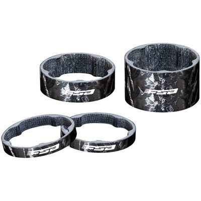 FSA H2373 Carbon Steuersatz Abstandshalter - 20mm Schwarz FSA H2373 Carbon Steuersatz Abstandshalter - 20mm Schwarz
