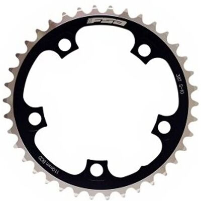 FSA Super Compact Road N10/11 Chainring - 34t 10/11 Speed - Black FSA Super Compact Road N10/11 Chainring - 34t 10/11 Speed - Black