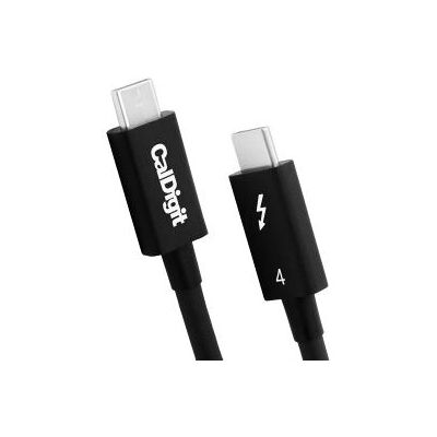 Câble Thunderbolt 4 / USB 4 CalDigit - 2m Noir Câble Thunderbolt 4 / USB 4 CalDigit - 2m Noir