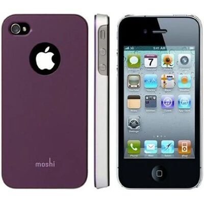 Étui iGlaze TITANE pour iPhone 4 - Violet - Coque de téléphone - Publicité Étui iGlaze TITANE pour iPhone 4 - Violet - Coque de téléphone - Publicité