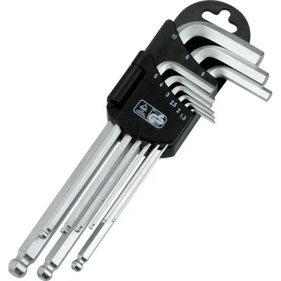 SPROTEK - INNEN 6KANT L - 1.5-10mm - Allen key set SPROTEK - INNEN 6KANT L - 1.5-10mm - Allen key set