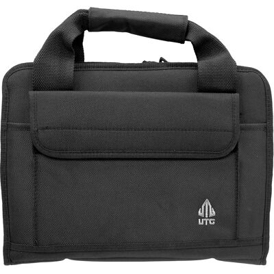 Etui na pistolet Leapers Sinigle - Nylon, Czarny, 28x20cm Etui na pistolet Leapers Sinigle - Nylon, Czarny, 28x20cm