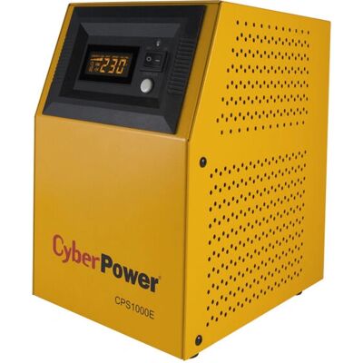 CyberPower CPS1000E - Zasilacz UPS - 1kVA - 700W - Żółty - Podwójna konwersja online CyberPower CPS1000E - Zasilacz UPS - 1kVA - 700W - Żółty - Podwójna konwersja online