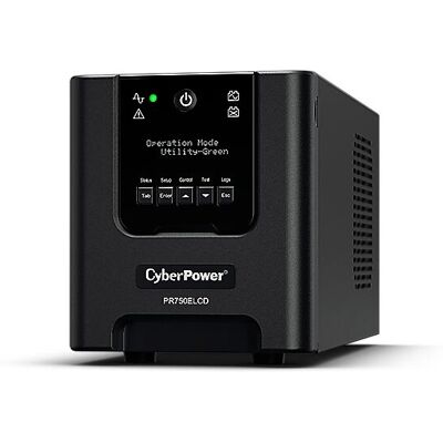 CyberPower PR750ELCD UPS - 675W, 6 Prese CyberPower PR750ELCD UPS - 675W, 6 Prese