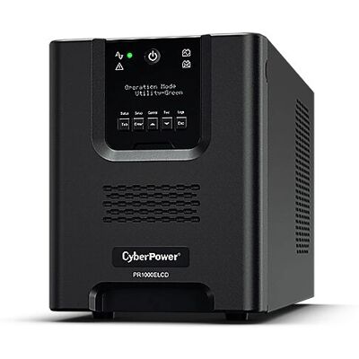 CyberPower PR1000ELCD 1000VA UPS Interactif Ligne - Alimentation de secours - Publicité CyberPower PR1000ELCD 1000VA UPS Interactif Ligne - Alimentation de secours - Publicité