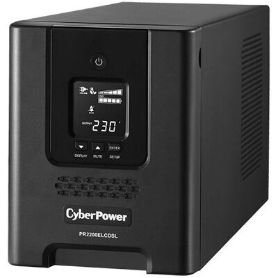 CyberPower PR2200ELCDSL Czarny UPS line-interaktywny - 2200 VA CyberPower PR2200ELCDSL Czarny UPS line-interaktywny - 2200 VA