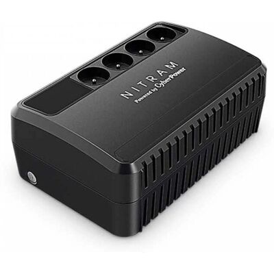 Nitram BU1000E UPS Interactif Ligne - 4 Prises - Publicité Nitram BU1000E UPS Interactif Ligne - 4 Prises - Publicité