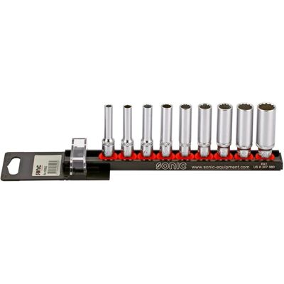 SONIC 101001 Dopsleutels Set - Duurzaam chroom-vanadium staal SONIC 101001 Dopsleutels Set - Duurzaam chroom-vanadium staal