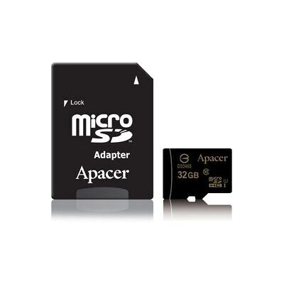 Tarjeta de memoria microSDHC Apacer 32GB UHS-I Clase 10 Tarjeta de memoria microSDHC Apacer 32GB UHS-I Clase 10