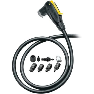 Kit d'amélioration Smart Head de Topeak - Noir - Adaptable Valve - Accessoire Pompe Kit d'amélioration Smart Head de Topeak - Noir - Adaptable Valve - Accessoire Pompe