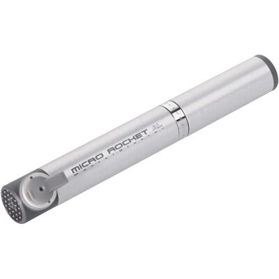 Topeak Micro Rocket AL Mini Pumpe - Sølv - Håndpumper Topeak Micro Rocket AL Mini Pumpe - Sølv - Håndpumper